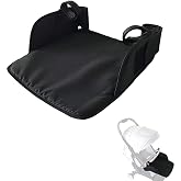 Universal Stroller Footrest Extension, Extended Seat, Easy Installation, Wide Range of Applications for Baby Strollers (Black)