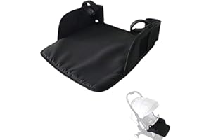 Stroller Footrest, Universal, Armrests, Black Design, Extension Foot Support for Baby Stroller, for Newborns, Daily Use, Long