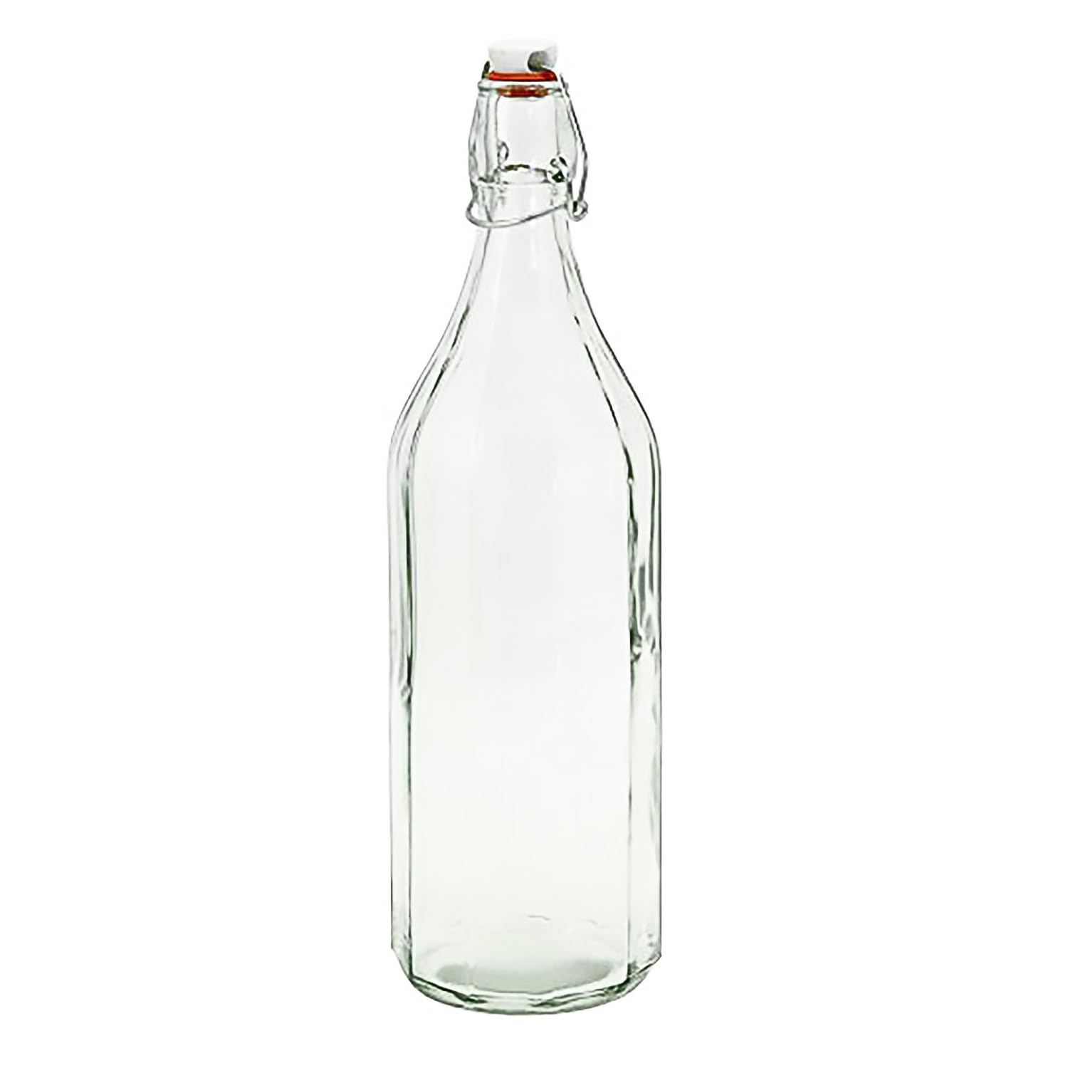 Tala 1000 ml Classic Airtight Lever Arm Cordial Bottle, Traditional Vintage Glass Bottles for Making Homemade Cordial and Drinks, ideal for serving Tap water at the table