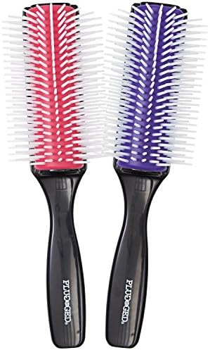 Silicone 9-Row Styling Brush