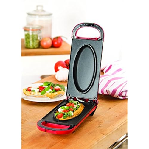 Dash DOM001RD Nonstick Omelette Maker, Red Home & Kitchen, Kitchen & Dining, Small Appliances, Specialty Appliances, Sandwich Makers & Panini Presses