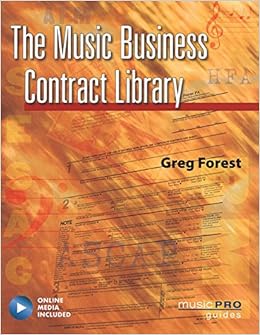 Amazon Com Music Business Contract Library Hal Leonard