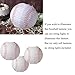 Easy Joy 8'' Baseball Paper Lanterns Sports Team Party Baseball Hanging Lantern Softball Party Decorations 3 Pieces
