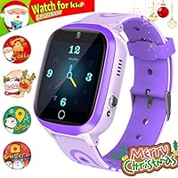 YENISEY Kids Smart Watch for Boys Smartwatch WiFi/GPS Tracker Watch, Kids GPS Tracker Watch Activity Tracker Digital Watch, Touch Screen HD Camera Pedometer SOS Math Game Watch for Boys Girls Gift