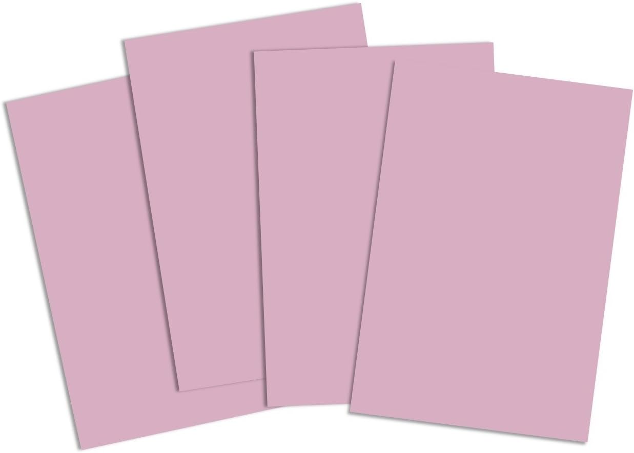 House of Card & Paper HCP528 Lot de 100 feuilles cartonnées Rose pastel