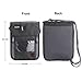 IDEAWIN Travel Neck Wallet Passport Holder Travel Pouch RFID Blocking (Black)