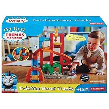 my first thomas and friends twisting tower tracks
