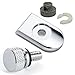 Amazicha 1/4''-20 Thread Seat Bolt Mount Knob Cover Nut Kit for Harley 1996-2019