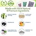 12 Pack, 2-in-1 Aroma Bamboo Vinegar Foot Pads by Pure Sole Foot & Body | Premium Ingredients w/All Natural Extracts | Apply & Sleep For Best Relief & Results | Lavender, Green Tea & Rose