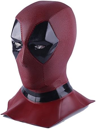 Zheng 2018 Deadpool Cosplay 2 Mask Soft PVC Helmet Hallween