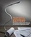 Cordless Desk Lamp, Portable Small Desk Lamp with Rechargeable Battery, Gooseneck Book Light & Table Lamp with Touch Sensor (White)