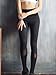 Feeker Women Mesh Yoga leggings, High waist workout leggings for Running, Workout, Gym(Black/Grey)