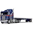 DCP by First Gear Liberty Series 1/64 Scale Kenworth K100 COE and Wilson Roadbrute Flatbed Trailer