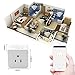Smart Plug, Wifi Smart plug Works with Alexa Echo Google Home and IFTTT, No Hub Required, White (2 Pack)