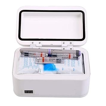 Q store Insulin cooler Insulina portátil refrigerada Caja Mini ...
