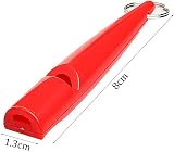 kuou 2 Pcs Professional Dog Whistle ABS Plastic with Lanyards High Pitch view 2
