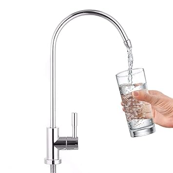 Generic 1 4 Kitchen Chrome Reverse Osmosis Drinking Water Filter