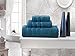 Premium, 100% Cotton Turkish Towel Set, Luxury Hotel & Spa Towel Sets for Maximum Softness and Absorbency by American Soft Linen (4-Piece Bath Towel Set, Colonial Blue)