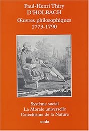 Oeuvres philosophiques, 1773-1790