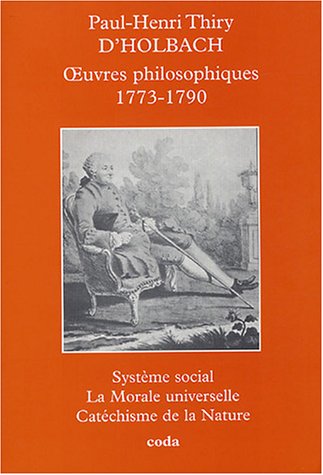 Oeuvres philosophiques, 1773-1790