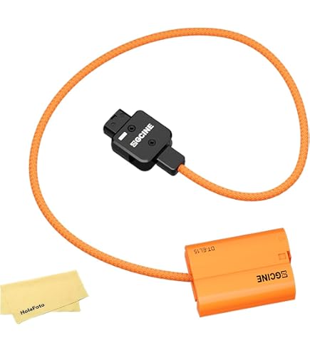 Amazon.com : ZGCINE DT-EL25 D-Tap to EN-EL25 Dummy Battery Cable