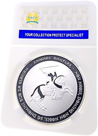 TACC Commemorative Coin Collection Black The Knights of The Templar of France