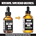 Leven Rose Escape Cedarwood Beard Oil & Leave In Conditioner, 100% Pure Natural Organic for Groomed Beards, Mustaches, and Moisturized Skin 1 oz by Ranger Grooming Co