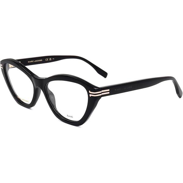 Amazon.com: Marc Jacobs frame (MARC-417 807) Acetate Shiny Black
