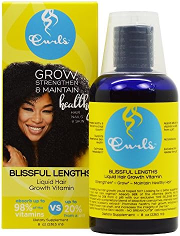 Curls Blissful Lengths Liquid Hair Growth Vitamin (8 oz.)