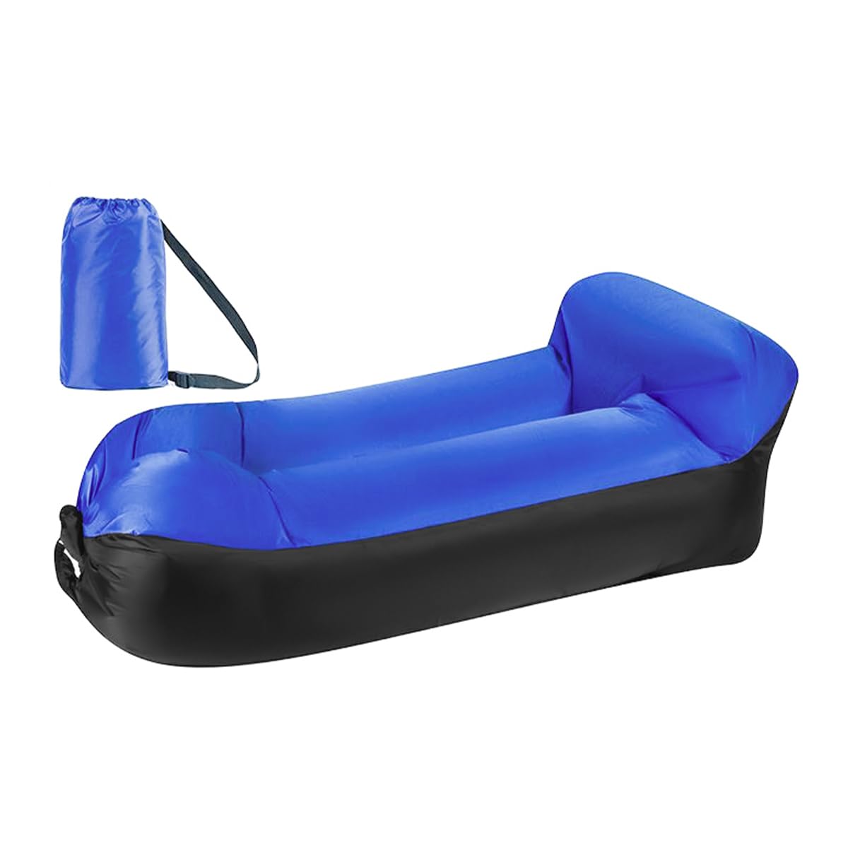 WANGCL Inflatable Sofa Portable Camping Sofa 240x75cm for Camping Backyard Pool Beach Parties
