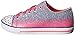 Skechers Kids Twinkle Toes Chit Chat Light-Up Lace-Up Sneaker,Blue/Neon Pink,11 M US Little Kid