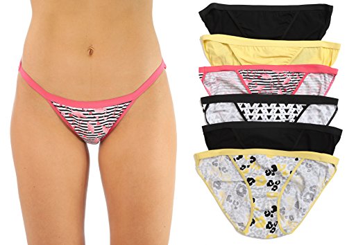Just intimates ji-6p0004-d-5 underwear (pack of 6)