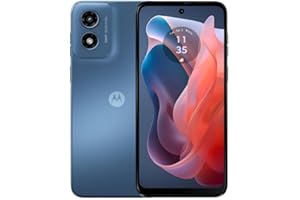 Moto G Play | 2024 | Unlocked | 4GB 64GB | 50MP Camera | Sapphire Blue (2024) (Renewed)