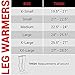 Louis Garneau, Cycling Zip-Leg Warmers 2, Black, Large