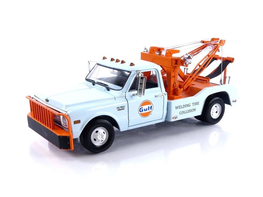 Greenlight 13624 Collectible Miniature Car, Blue/Orange