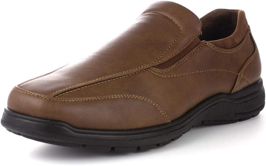 Hobos Mens Tan Elasticated Slip On Shoe