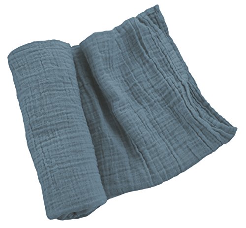 Muslin Swaddle Blankets: Unisex - Cotton Baby Blanket - Soft and Warm Receiving Blankets For Boys and Girls by Sugar House - Balsam