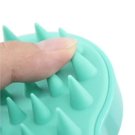 OurLeeme Silikonowe urządzenie do masażu włosów z miękką ...