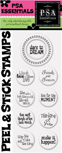 PSA Essentials Peel and Stick Stamps, Dare To Dream