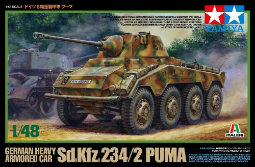 Tamiya Models 37010 Sd.Kfz.234/2 Puma Model Kit