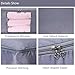 VEAMOR Comforter Storage Bags Pack of 2,Pillow Beddings/Blanket Clothes Organizer Storage Containers with Zippers,Breathable and Moistureproof(Grey 2pcs, XXL)