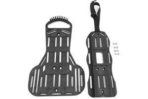 Vernijtrdy 1 Set Dive Backplate Backpanel High Strength for Diving Harness Or Jacket