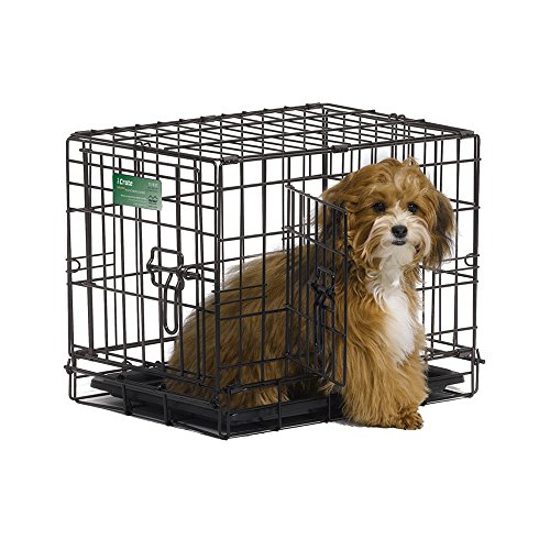 MidWest Homes for Pets Dog Crate iCrate Single & Double Door Folding