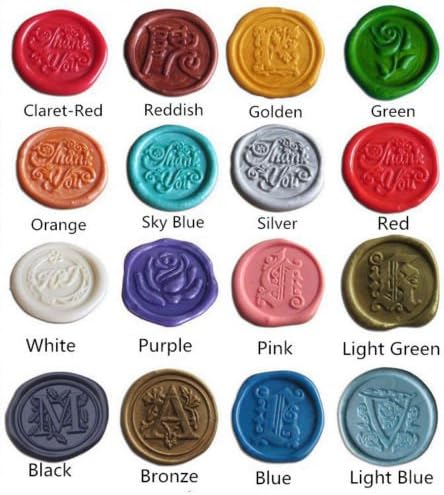 MDLG Vintage 1pc Light Green Wax Seal Stamp Sealing Sticks Decorative Wedding Invitation Stick (Light Green)