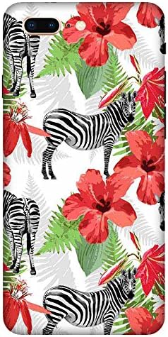 CaseGuy Designer 3D Printed Hard Back Case Cover for Apple iPhone 8 Plus :: Apple iPhone 8+ (Floral :: Flower :: Rose :: Lily :: Zebra :: Stripes)