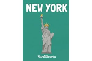 New York Travel Memories: Scrapbook Album for Photos and Memories