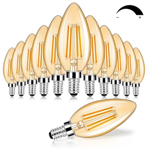 BesLowe Dimmable E12 LED Candelabra Bulbs Equivalent