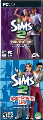 The Sims 2 Pack: Apartment Life & Nightlife Expanison Packs
