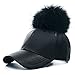 Faux Leather Baseball Cap Outdoor Sports Hats Caps for Women and Men