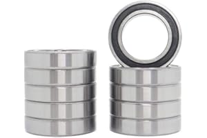 DEEG 6804-2RS Deep Groove Ball Bearing 20x32x7mm Double Sealed ABEC-1 Bearings 10-Pack for HPI B094,LOSB5971…